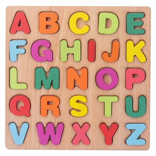Puzzles En Bois Pour Tout-Petits, Puzzles Alphabet En Bois Pour Tout-Petits