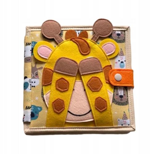 Animaux de dessins animés pour enfants, livre en tissu, jouet de développement préscolaire, jouets éducatifs