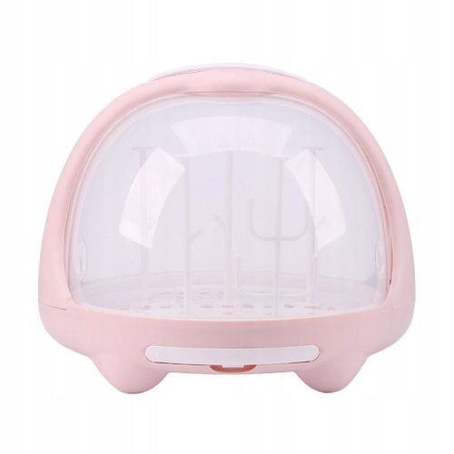 Égouttoir À Biberons Pour Bébé, Boîte De Rangement Pour Biberons D'allaitement, Pompe, Rose