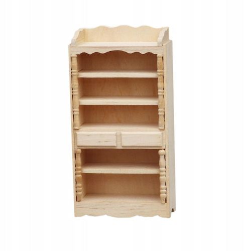 Armoire Miniature En Bois Pour Maison De Poupée À L'échelle 1:12