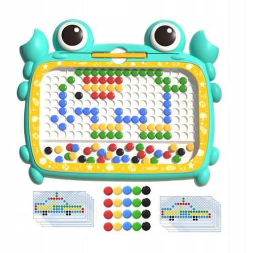 Tableau À Gribouiller Pour Enfants Avec Stylo Et Pour Les 2 À 4 Ans 116 Perles Vertes