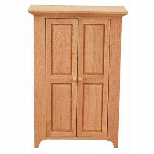 Modèle Miniature De Meubles De Maison De Poupée À L'échelle 1:12 Mini Armoire En Bois