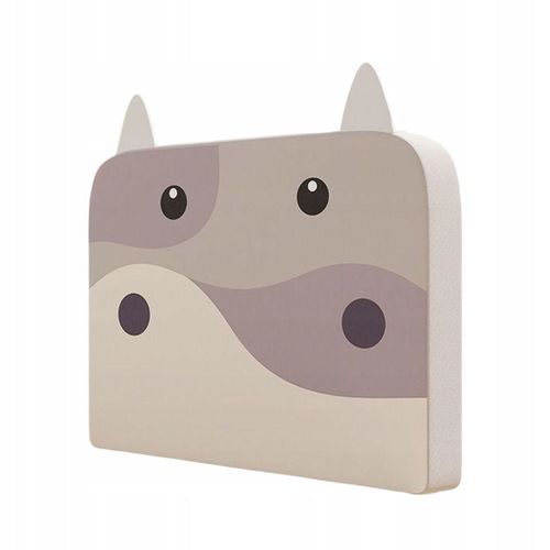 Tour De Lit Pour Bébé, Coussin De Protection Anti-Roulement, Motif Vache, 50 Cm