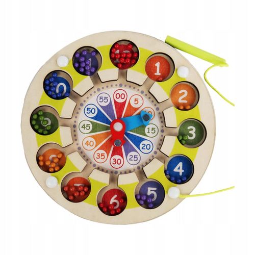 Puzzle Magnétique En Bois Montessori Pour Enfants De 6 À 12 Ans, Style B