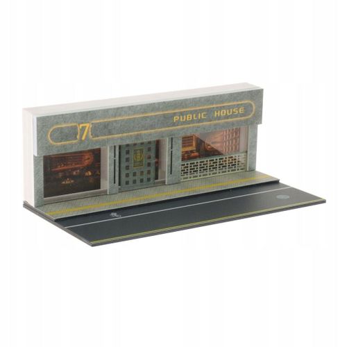 Présentoir De Décors Diorama Pour Modèles De Voitures À L'échelle 1/64. Décor Pour La Piste De Modélisme