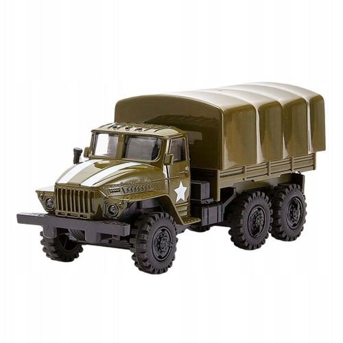 Camion De Convoi Moulé Sous Pression À L'échelle 1/50, Jouet De Simulation, Avec Couvercle