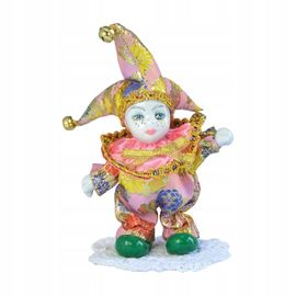 Poupée Clown En Porcelaine De 16 Cm De Haut, Peut S'asseoir Et Se Tenir Debout, Artisanat Pour Collection