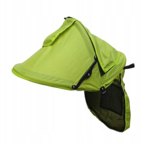 Pare-Soleil En Maille Pour Poussette Bébé, Grande Taille, Pliable, Léger, Vert