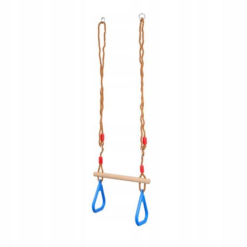 Anneaux de trapèze de balançoire en bois Anneau de suspension en bois Balançoire en bois durable