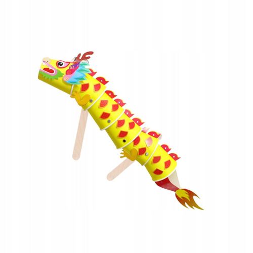 Modèle De Gobelet En Papier Animal, Ensemble De Matériel Autocollant De Festival, Ensemble Complet Jaune