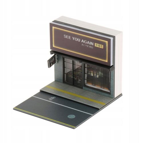Présentoir De Décors Diorama Pour Modèles De Voitures À L'échelle 1/64. Décor Pour Un Bar Chantant