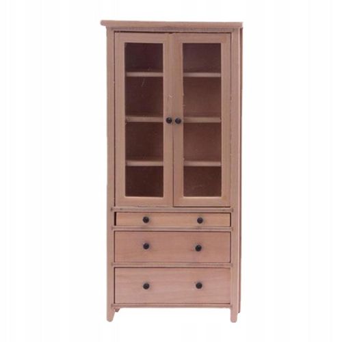 Armoire De Poupée À L'échelle 1:10 Armoire En Bois À L'échelle 1:12 Modèle De Style De Vie B