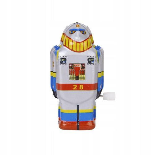 Mini Robot Marcheur À Remontage Vintage En Étain, Jouet Mécanique, Cadeau De Collection B