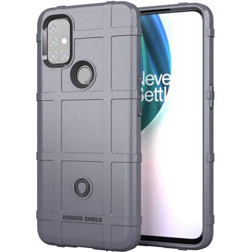 Coque Pour Oneplus Nord N10 5g En Tpu Ultra Mince Armor Defender Durable Anti All Antidérapant Texture Protection Pour Oneplus Nord N10 5g 6 5"" Gris