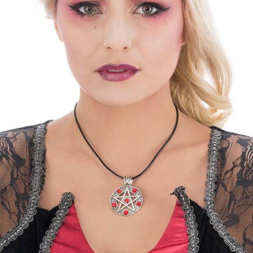 Collier Lucifer Rouge Adulte