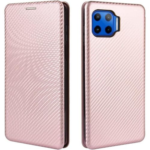 Phone Flip Case Pour Le Bo Tier De Motorola Moto G 5g Plus Coque De Luxe En Fibre De Carbone Et Tpu Hybride Bo Tier De Protection Antichoppes À La Protection Antichoc Pour Motorola Moto G 5g Plus Cou