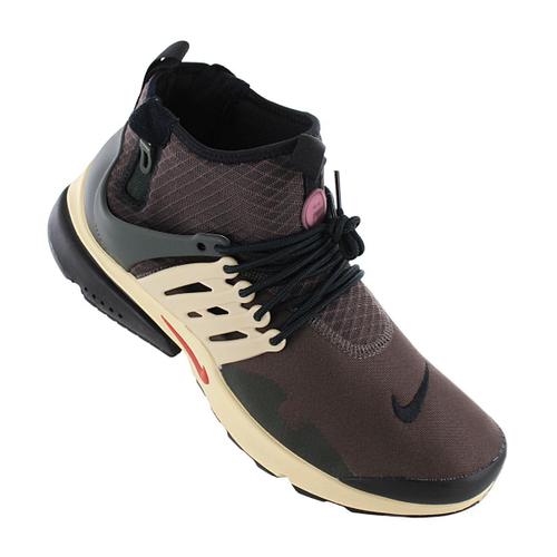 Nike Air Presto Mid Utility - Hommes Baskets Sneakers Chaussures Brown Dc8751-200 - 45