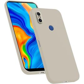 Coque En Silicone Tpu Pour Xiaomi Mi Mix 3 6.39"" , Housse Etui De Protection Pour Téléphone Portable - Blanc Antique
