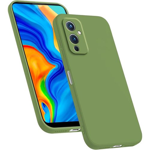 Coque En Silicone Tpu Compatible Avec Oneplus 9 6.55"" , Housse Etui De Protection Pour Téléphone Portable - Vert Matcha