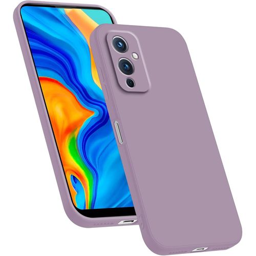 Coque En Silicone Tpu Compatible Avec Oneplus 9 6.55"" , Housse Etui De Protection Pour Téléphone Portable - Herbe Violette