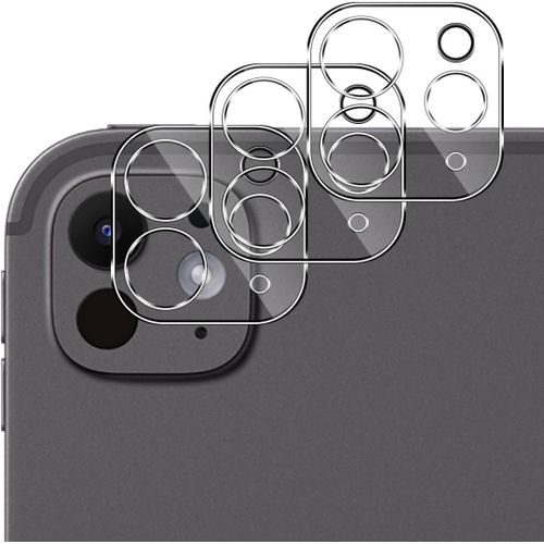 Pour Ipad Pro (11"" /13"", M4, 2024) Protection Caméra, 3 Pièces 9h Dureté Hd Arrière Caméra Verre Trempé, Anti-Rayures Sans Bulle Protecteur D'écran - Transparent[Ver4224414]