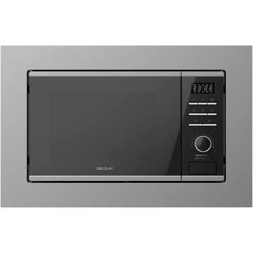Lbgwp60 Micro-Ondes À Encastrer Digital Grandheat 2050 Acier Noir. 800 W,20 Litres,Gril,7 Fonctions,Revêtement Intérieur En Céramique,Acier Noir Encastré. (800 W,Acier Noir)