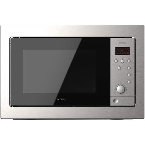 Lbgwp60 Micro-Ondes Encastrable Numérique Grandheat 2500 Built-In Steelblack. 900W,25L De Capacité,Gril Avec 1000W,8 Fonctions Préconfigurées,Mode Décongélation,Minuterie Jusqu¿À 95 Minutes
