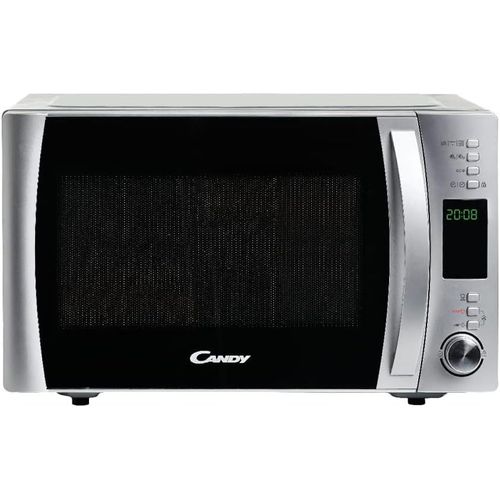 Lbgwp60 Cmxg22Ds Micro Ondes Grill,Puissant 800W+Gril 1000W,22L,Drogrammateur Electronique,10 Menus Auto,Décongelation Poids/Temps,Démarrage Express,Sécurité Enfant,Fonction Éco & Silence,Silver