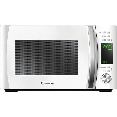 Lbgwp60 Cmxg20Dw Micro-Ondes Grill,Puissant 700W+Gril 1000W,20L,Programmateur Digital,10 Menus Automatiques+5 Niveaux De Puissance,Fonction Silence & Éco,Décongelation Auto,Sécurité Enfant,Blanc