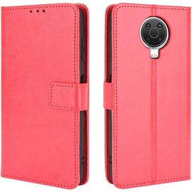 Coque Nokia 6.3étui Portefeuille En Cuir Avec Fermeture Magnétique Pour Nokia 6.3rouge