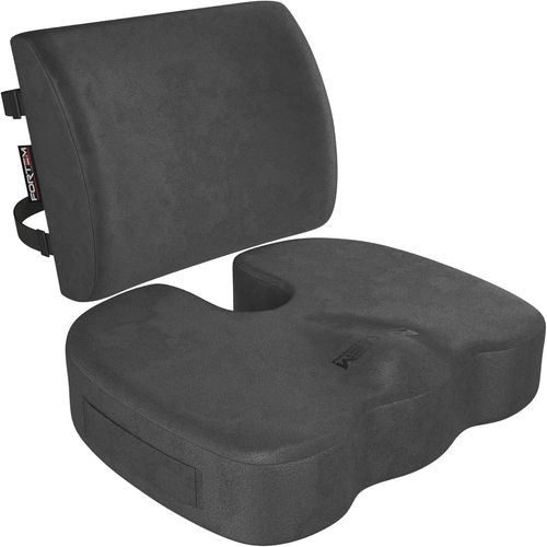 Gouts Et Couleurscoussin Chaise, Coussin Lombaire, Coussin Lombaire Chaise Bureau, Coussin Memoire Forme, Antidérapant Pour Assise Et Dossier De Jeu, Coussin De Siège De Voiture, Coussin Lombaire Voi