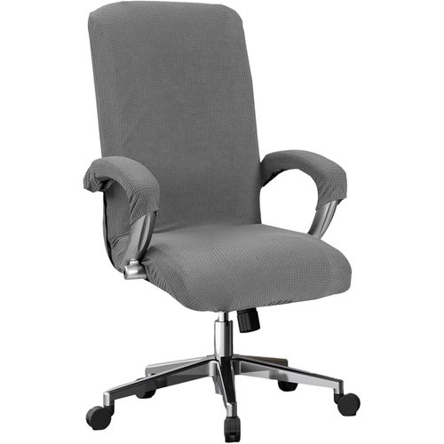 Gouts Et Couleurshousse De Chaise De Bureau Extensible, Housse De Fauteuil Rotatif Élastique, Housse De Siège D'ordinateur Amovible Universel, Lavable Couverture Protector Pour Pivotante Accoudoirs C