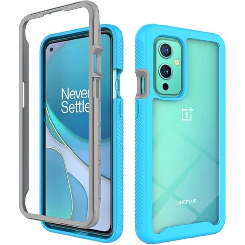 Coque Pour Oneplus 9ultra Mince Pc+Tpu Bumper Souple Anti Chocs Antidérapante Case Coque Pour Oneplus 9 6.55"" Bleu