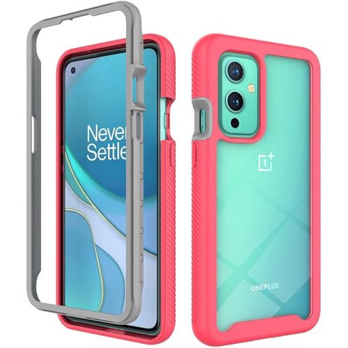 Coque Pour Oneplus 9ultra Mince Pc+Tpu Bumper Souple Anti Chocs Antidérapante Case Coque Pour Oneplus 9 6.55"" Rouge
