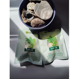 Éponges Konjac Nettoyante Garnier Bio 