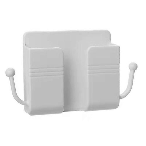 Supports de téléphone muraux Support de boîte de rangement pour support de charge de prise de téléphone portable de télécommande