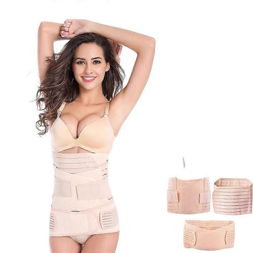 3 En 1 Ceinture Abdominale De Maternité (Xxl) Pour La Grossesse Post-Partum Entraîneur De Taille C Section De Récupération Ceinture De Soutien Ceinture Postnatale Gaine Gaine Pour Femmes