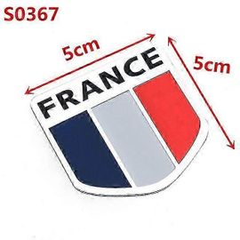 Voiture Vélo Moto 3d France Drapeau Emblème National Badge Véhicule Décalcomanies Accessoires Pour Peugeot Citroen Renault Car Styling