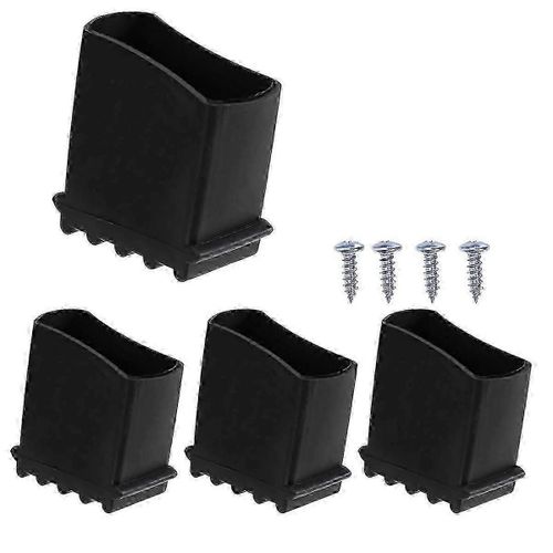 4 Pcs Échelle Domestique Pied Couverture Échelle En Caoutchouc Pieds Chaises Coussinets d¿Extension Télescopiques Adaptés pour Escabeaux