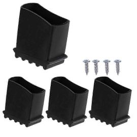 4 Pcs Échelle Domestique Pied Couverture Échelle En Caoutchouc Pieds Chaises Coussinets d¿Extension Télescopiques Adaptés pour Escabeaux