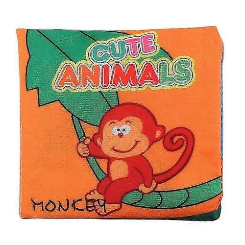 Bébé Tissu Doux Livre Couleurs Animaux Forme Pour Les Tout-Petits Intelligence Développement Jouet Éducatif Cadeaux Dessins Animés Livres D¿Apprentissage| |