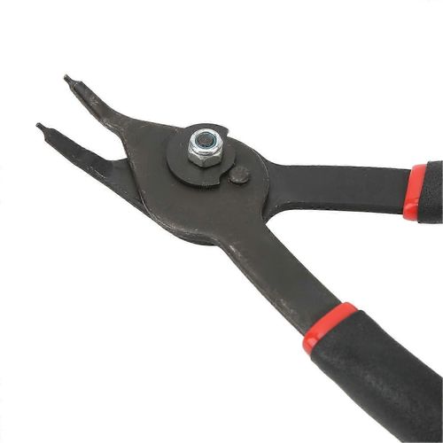 Pince à anneau élastique de 6 pouces Pince à circlips externe interne de construction en acier pour le retrait des anneaux de retenue Mâchoire droite