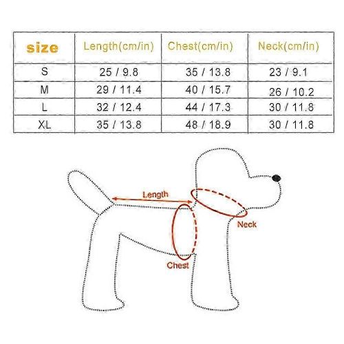 2pcs / Set À La Mode Respirant Dessin Animé Motif Pyjama Pour Animaux De Compagnie Chien Chiot Vêtements (L)