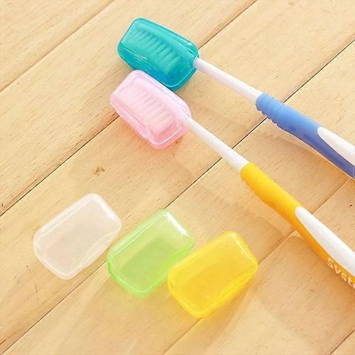 Housse de brosse à dents de voyage, 25 Pcs Portable Brosse à dents Têtes de protection hygiénique Capuchon de protection hygiénique