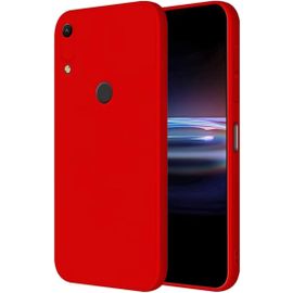 Coque Pour Huawei Y6 2019 / Y6 Pro 2019 / Honor 8a / Y6s 2019 Protection Étui, 6.09"" Inches Liquide Tpu Silicone Case Anti Rayures Ultra Mince Souple Cover En Silicone Rouge De Chine