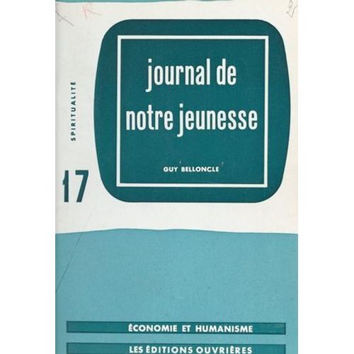 Journal De Notre Jeunesse