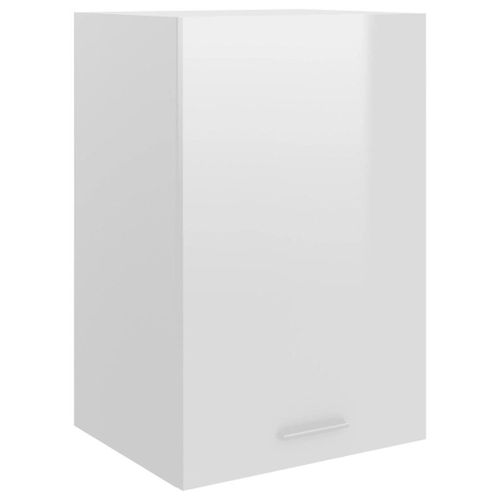 Vidaxl Armoire Suspendue ""Lyon"" Blanc Brillant 39,5x31x60cm