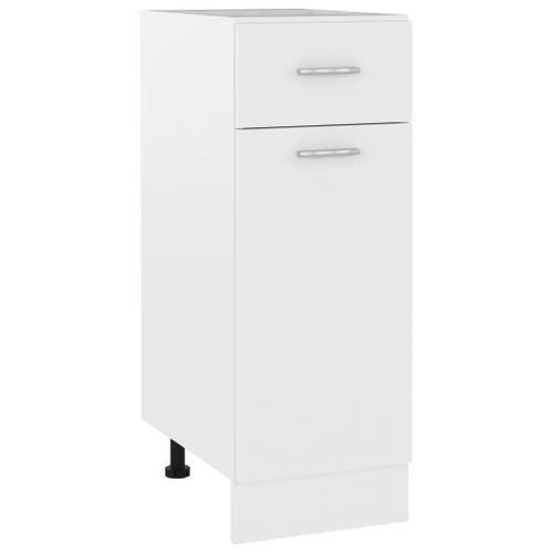 Vidaxl Armoire De Plancher À Tiroir ""Lyon"" Blanc 30x46x81,5cm