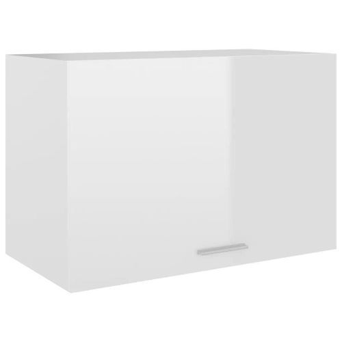 Vidaxl Armoire Suspendue ""Lyon"" Blanc Brillant 60x31x40 Cm