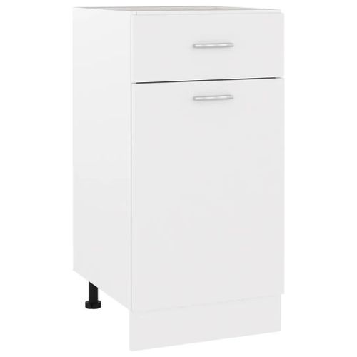 Vidaxl Armoire De Plancher À Tiroir ""Lyon"" Blanc 40x46x81,5cm